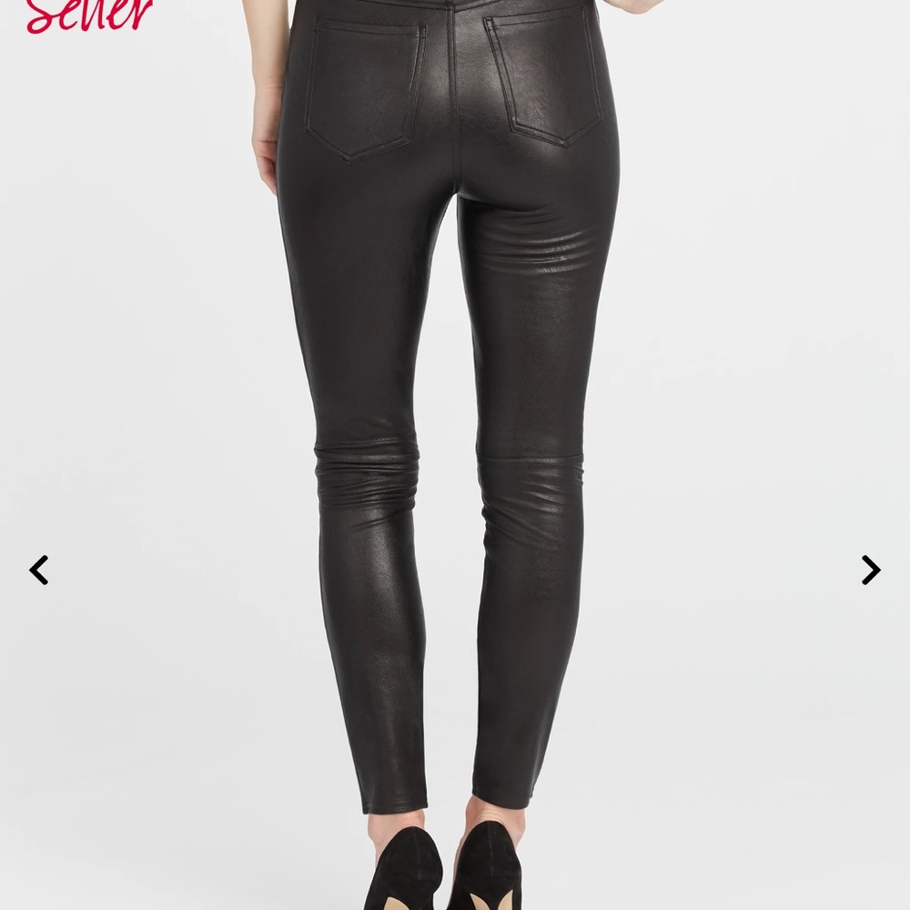 Spanx faux leather pant size small